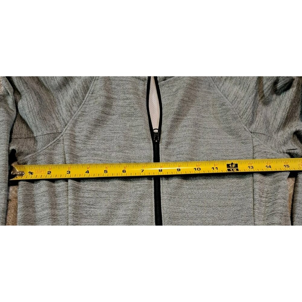 Aeropostale Y2K Activewear Small Adult Gray High Neck‎ w/Pockets Full Zip Womens - Picture 7 of 8
